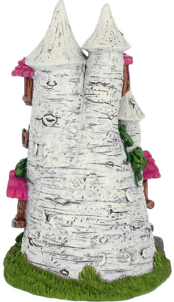 Fantasy Collection~ Honeysuckle heights Fairy House Figurine 28cm White