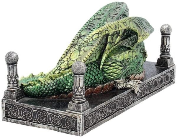 MAGICUN N.GIFTWARE~ Dragon's Den Figurine 13cm Green