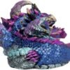 Fantasy Collection~ Hatchlings Mischief Set of 2 Dragon Figurines 8.5cm Multi-Coloured, Resin