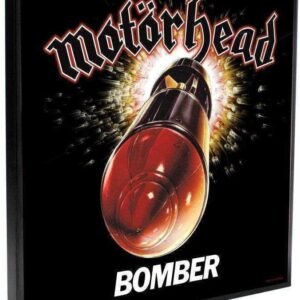 Band Merchandise~ Motorhead Bomber Crystal Clear Picture 32cm, Black