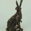 Magic  Collection~Steampunk Style Jack Rabbit Bronze Finished Statue