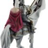 Magic  Collection~Faith by Ruth Thompson Mounted Templar Knight and Lady Statue