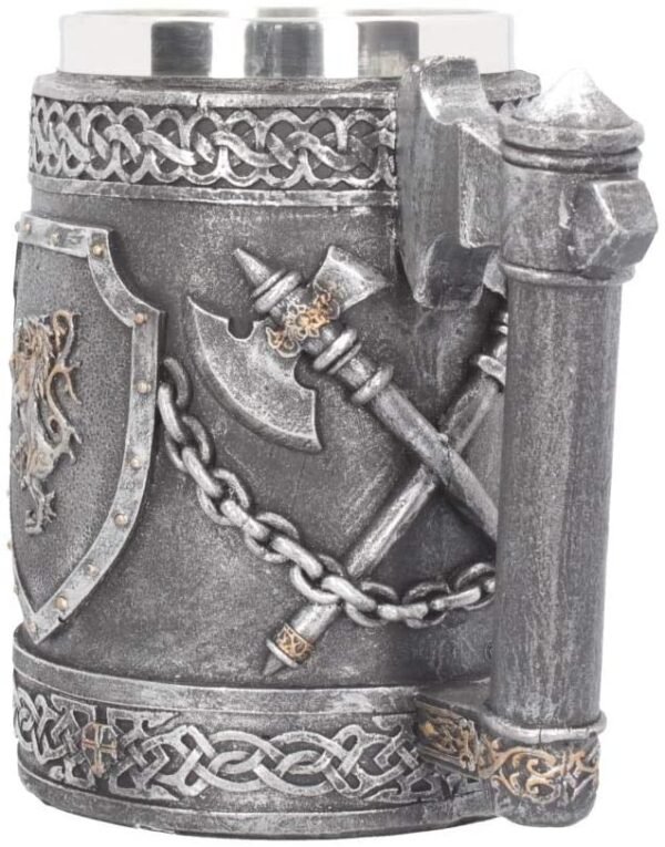 Mythology Collection~ Victory of Battle Tankard Mug 20cm Silver