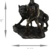 Magic  Collection~Norse God Tyr and the Binding of Fenrir Statue