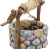 Fantasy Collection~ D3169H7 Wishing Well Figurine 12.5cm Brown