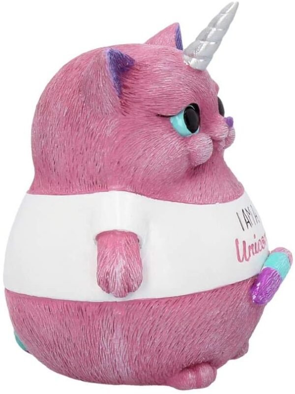 Animal Collection~ B4091M8 Unicorn Figurine 8.5cm Red, Resin, One Size