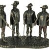 Magic  Collection~The Musketeers All for One Bronze Finished Statue