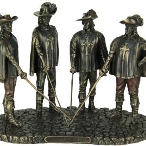Magic  Collection~The Musketeers All for One Bronze Finished Statue