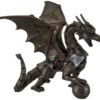Magic  Collection~Steampunk Dragon Holding Orb Bronze Finish Fantasy Art Statue