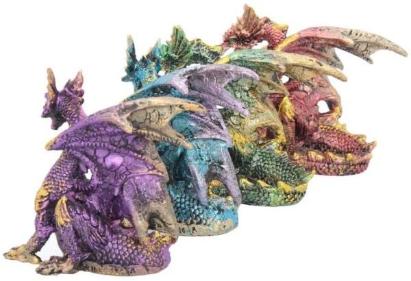 Fantasy Collection~ U2007F6 Precious Wings 9.3cm Set of 4, Figurine, Multi-Colour