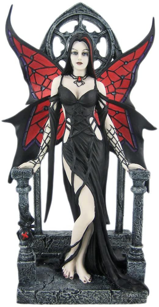 Magicun  Collection~ARACHNAFARIA Gothic Fairy Statue Anne Stokes Spider