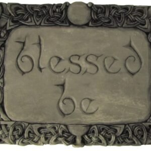 Magicun Altar~Blessed Be Wall Plaque Stone Finish