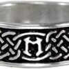 Soloman Pentant~Sterling Silver Celtic Knot Norse Rune Love Ring (Size 4-13)