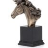 Magic  Collection~Horse Head Bust On Plinth