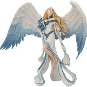 Magicun N.Giftware~Light Messenger James Ryman 22.5cm, Resin, White