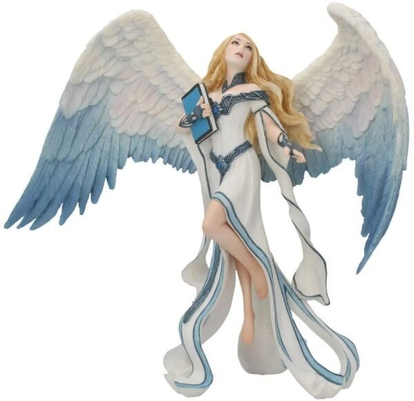 Magicun N.Giftware~Light Messenger James Ryman 22.5cm, Resin, White