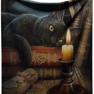 Artist Collections~ Witching Hour Lisa Parker Throw 38cm Brown, Polyester, 160cm