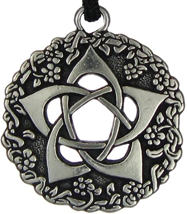 Soloman Pentant~Pentacle of the Goddess Wiccan Jewelry Pagan Pentagram Necklace by Pepi