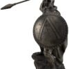 Magicun  Collection~Large Spartan King Leonidas with Sword and Shield Bronzed Statue