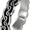 Soloman Pentant~Sterling Silver Celtic knot Pentacle Banshee Guardian Ring Jewelry (Size 4-12)