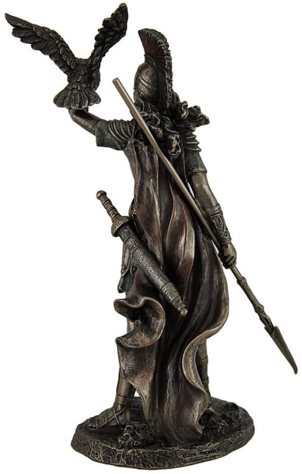 Magic  Collection~Athena - Greek Goddess Of Wisdom And War with Owl Statue