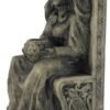 Magicun Altar~Dryad Design Seated Goddess Statue Stone Finish