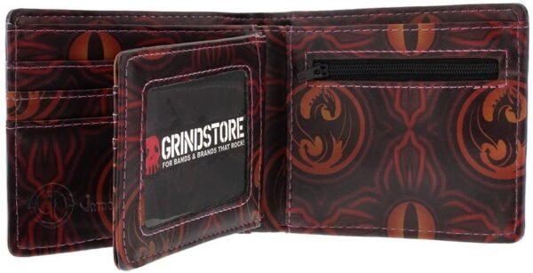 Artist Collections~ Fire from The Sky James Ryman Wallet 10cm Blue, PU