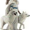 Artist Collections~ Winter Guardians Anne Stokes Figurine 23cm White, Resin