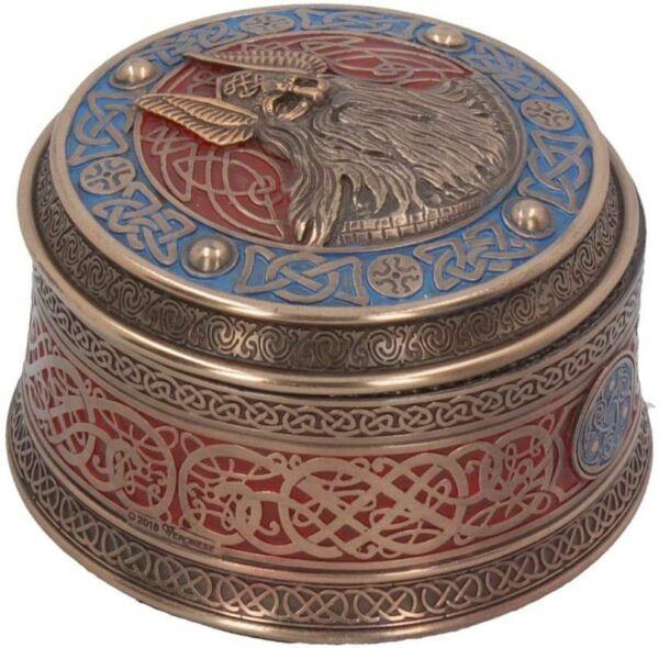 Magicun N.Giftware~Odin Box 15cm Bronze, Resin, One Size