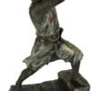 Magic  Collection~Templar Knight Wielding Double Handed Sword Statue