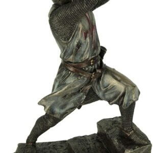 Magic  Collection~Templar Knight Wielding Double Handed Sword Statue