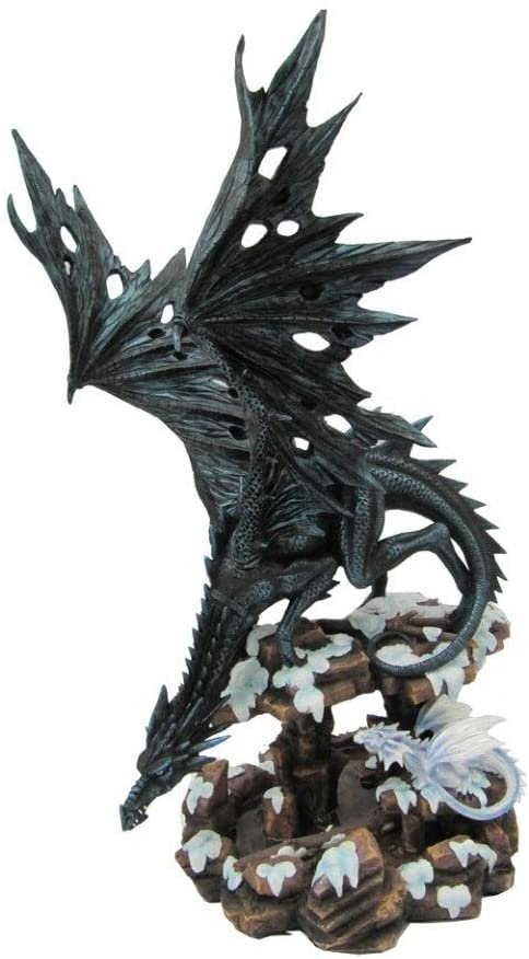 Nemesis Now Dragons Wisdom Figurine 35cm Black