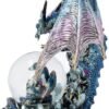 Nemesis Now Azul Oracle 19cm Snowglobe Blue, Resin