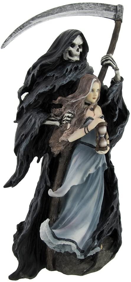 Magic  Collection~Anne Stokes Summon The Reaper Statue 11 in.