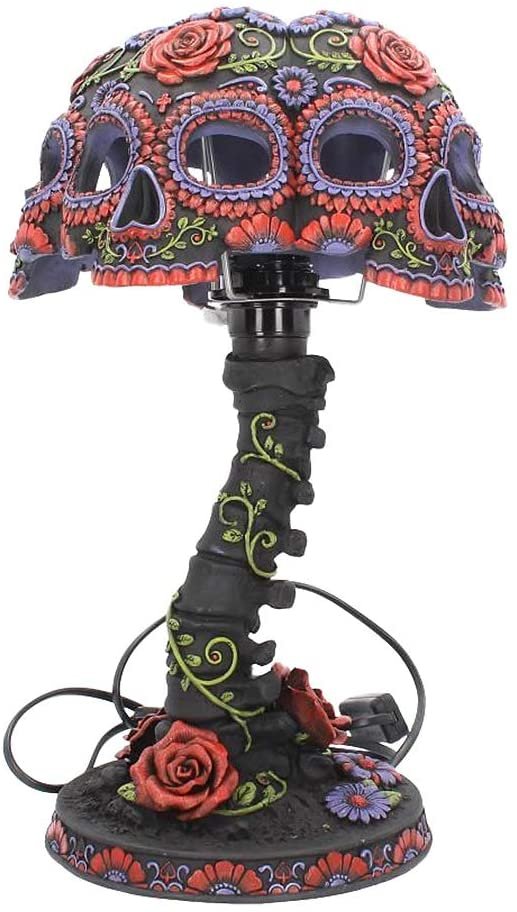 Dark Collection~Night Blooms 38cm, Polyresin, Black