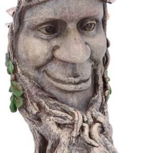 Light Collection~D4756P9 Luna Oak Figurine 17.5cm, Resin, Brown, One Size