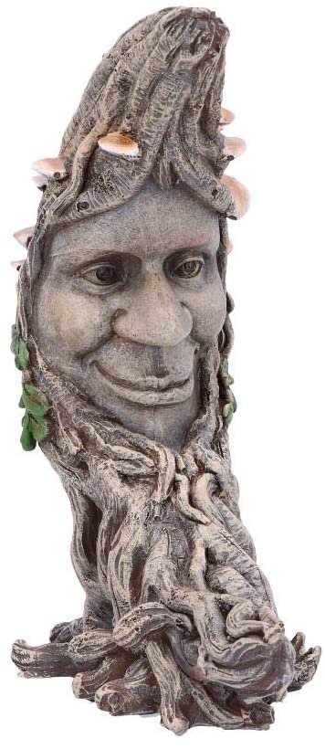 Light Collection~D4756P9 Luna Oak Figurine 17.5cm, Resin, Brown, One Size