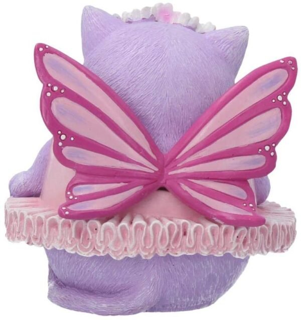 Magicun N.Giftware~Feline Fairy Magic Figurine 16cm Purple, Resin, One Size
