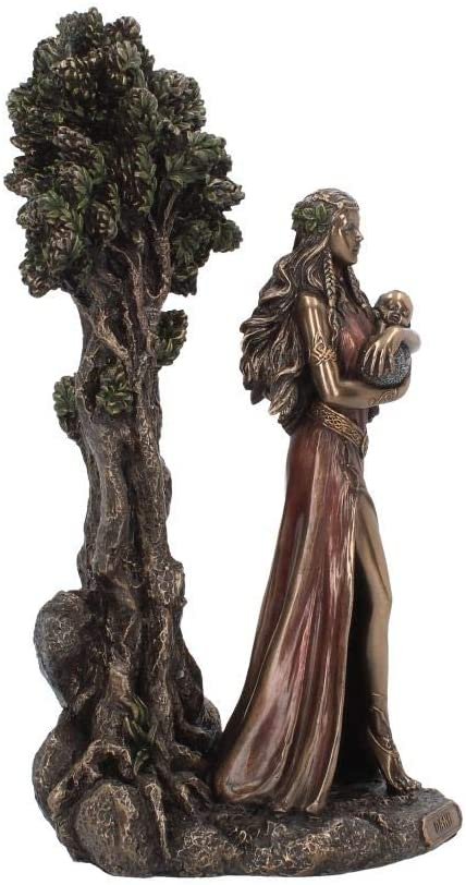 Mythology Collection~ Danu Mother of The Gods 29.5cm Figurine, Bronze, One Size