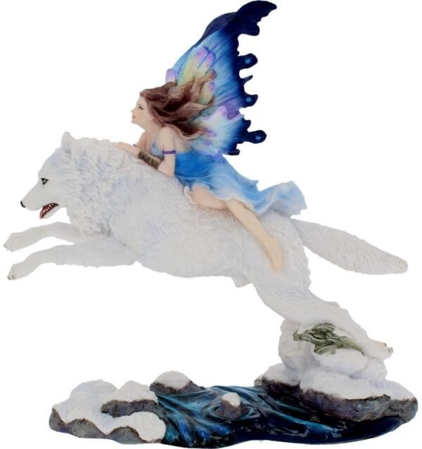Fantasy Collection~ Free Spirit Figurine 31cm White, Size 27cm
