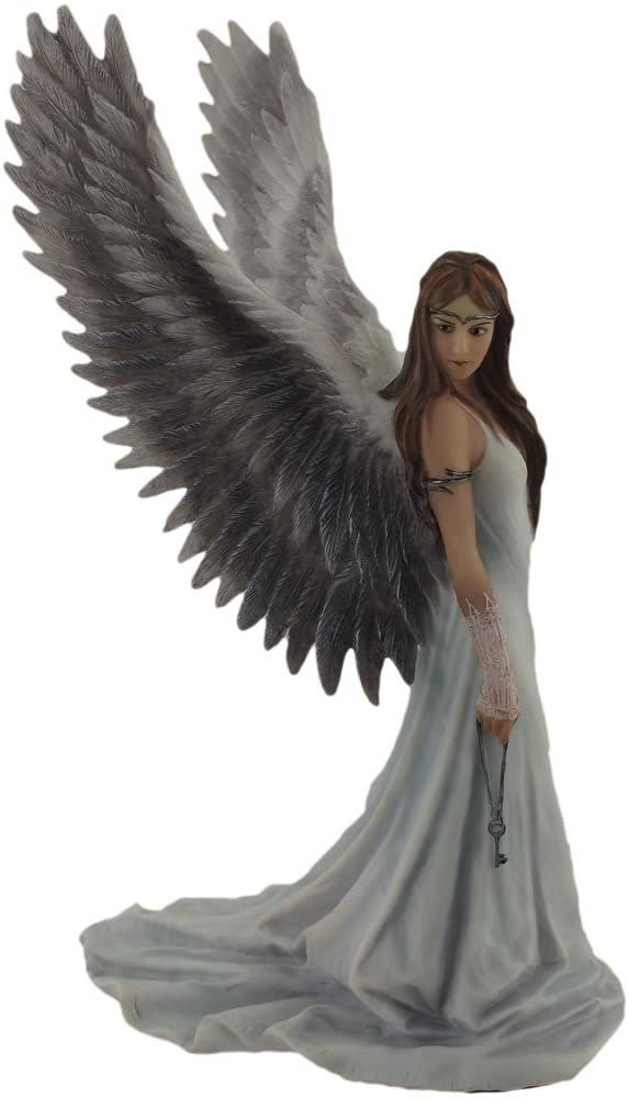 Magic  Collection~Anne Stokes `Spirit Guide` Angel Statue 9 1/2 in.