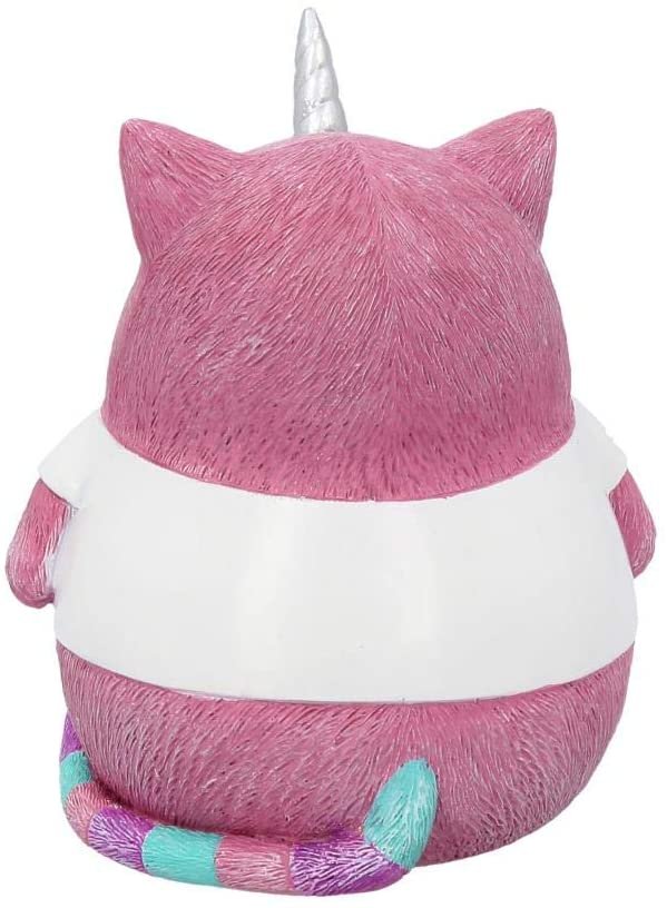 Animal Collection~ B4091M8 Unicorn Figurine 8.5cm Red, Resin, One Size