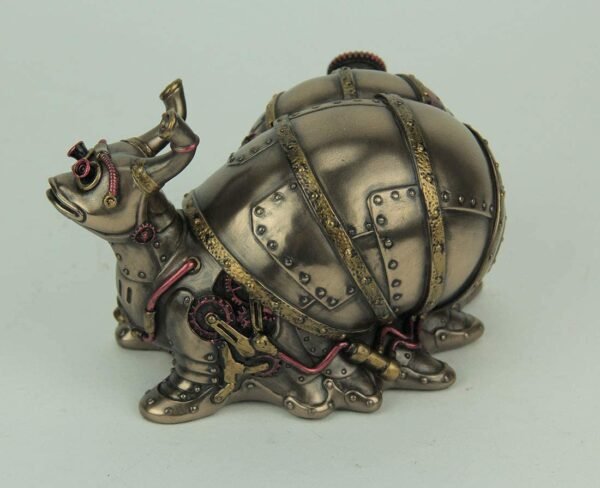 Magic  Collection~Highly Detailed Steampunk Land Snail Trinket Box