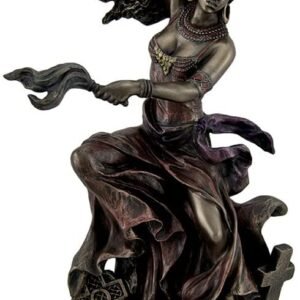 Magic  Collection~Bronzed OYA Goddess of Wind and Transformation Statue