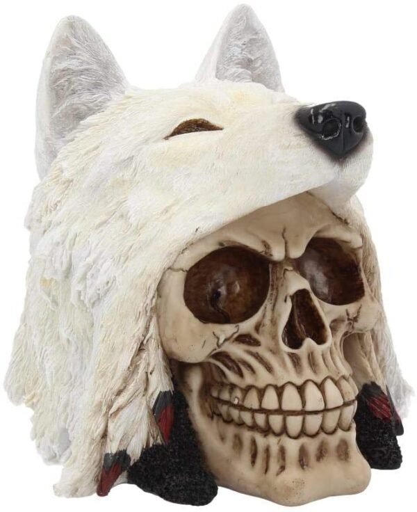 Dark Collection~Night Wolf Figurine 19cm Black