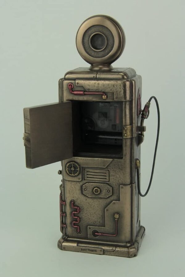 Magic  Collection~Steampunk Fuel Dispenser Working Clock Tower Statue