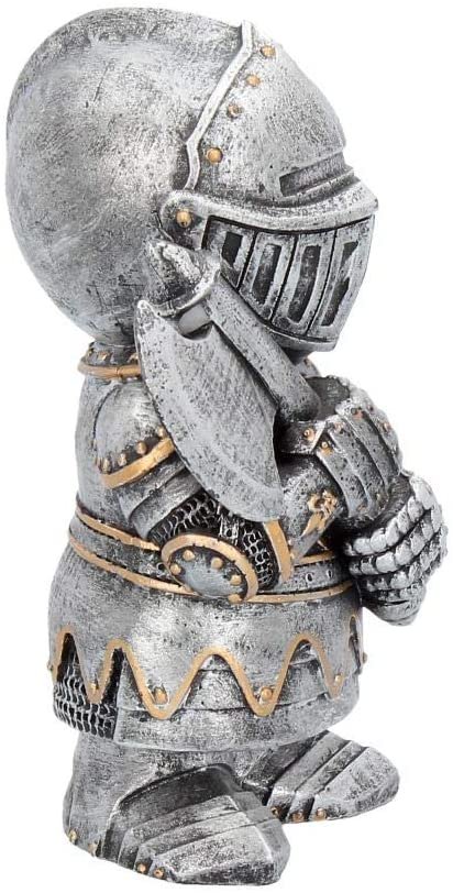 Magicun N.Giftware~Sir Chopalot Figurine 16cm Silver