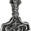 Pewter Urnes Style Thors Hammer Pendant