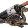 Nemesis Now Guardian of the Grapes Wine Bottle Holder 20cm Silver