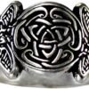 Soloman Pentant~Sterling Silver Sidhe Celtic Knot Fairy Ring (Size 4-12)